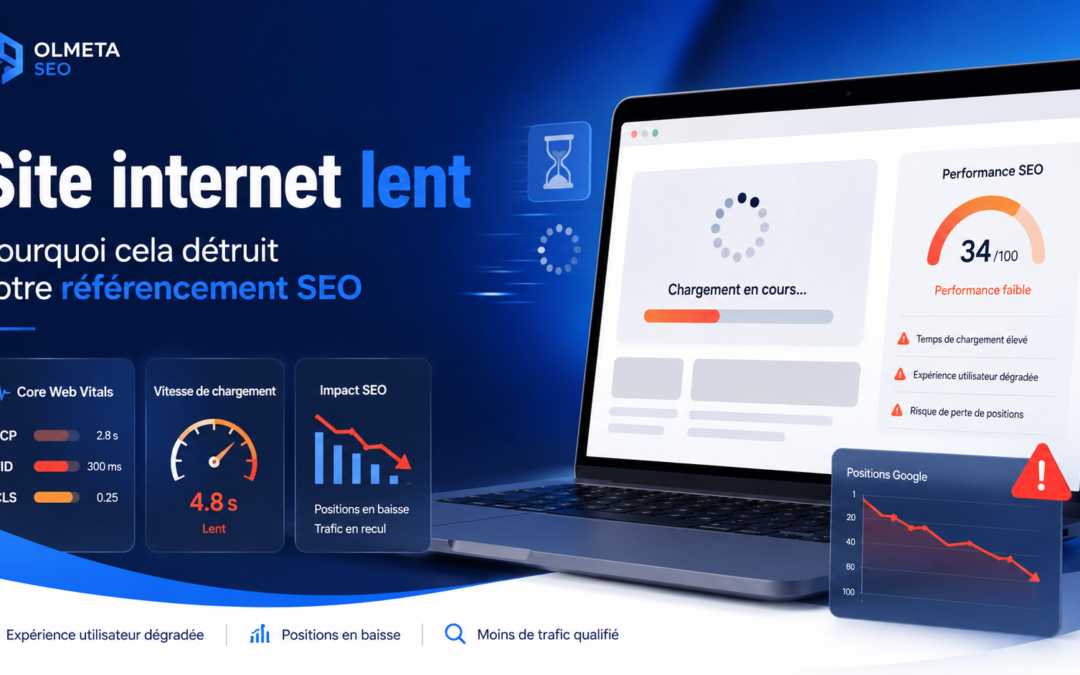 Site internet lent : pourquoi cela détruit votre référencement SEO